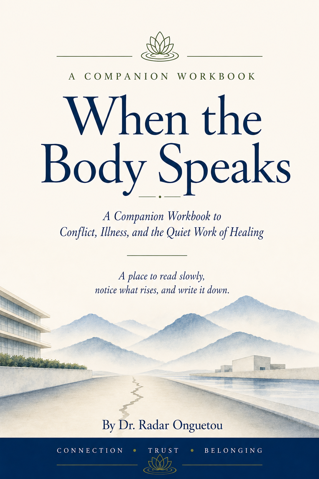Cover of the forthcoming When the Body Speaks companion workbook